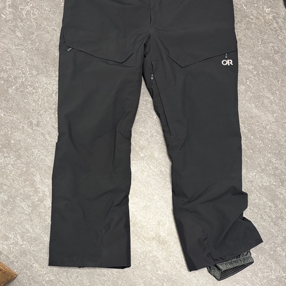 Outdoor Research Men’s Snowcrew bib black XL NWT - Picture 5 of 8